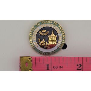 San Antonio Conservation Society 70th Anniversary Medallion Pin